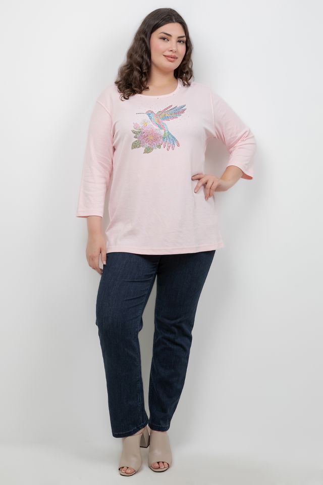 Tops Hummingbird 3/4 Sleeve Tee