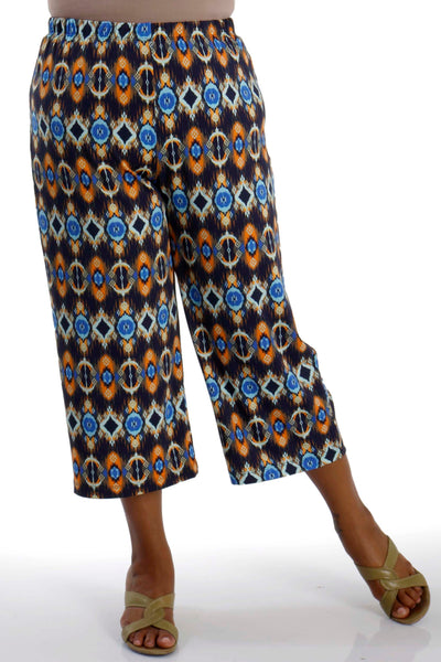Vikki Vi Jersey Aztec Crop Pant