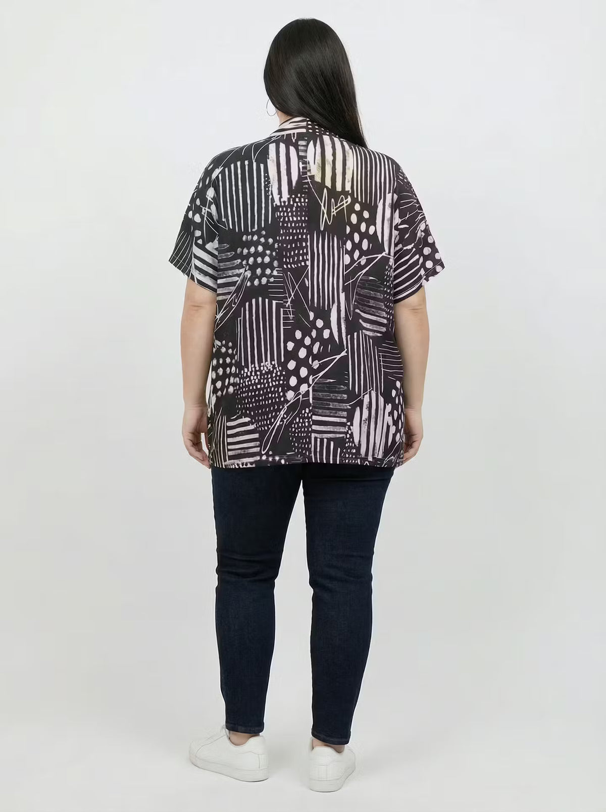 Tops Zippy Short Sleeve Cardigan