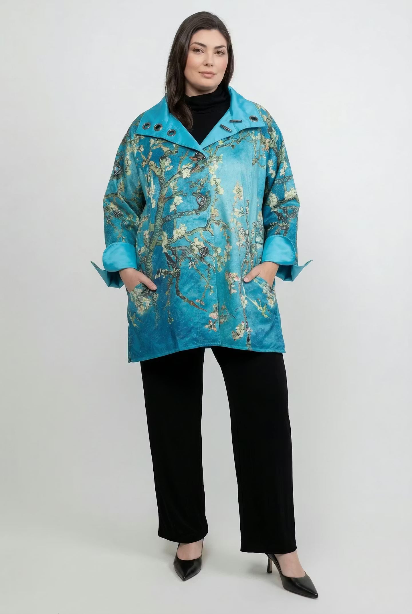 Jackets Almond Blossom Hooded Jacket