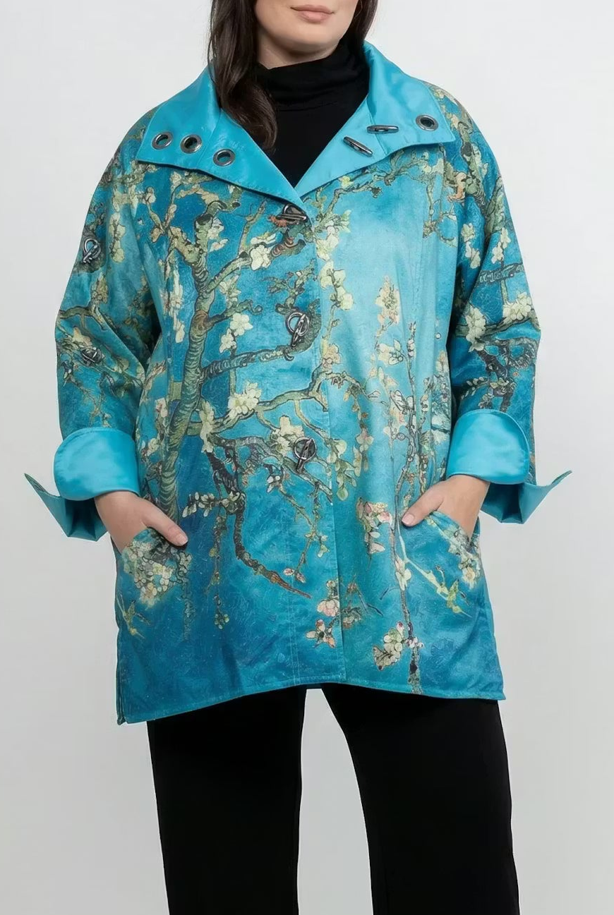 Jackets Almond Blossom Hooded Jacket