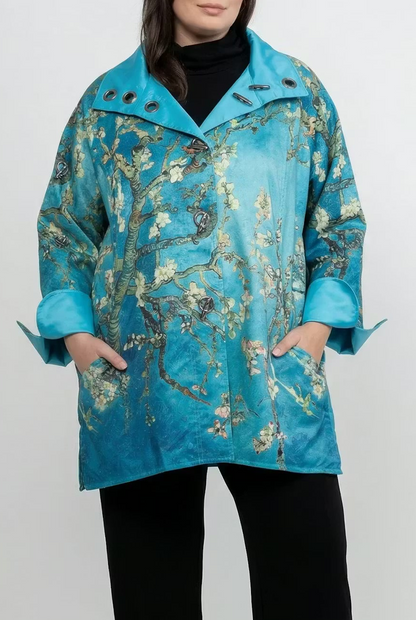 Jackets Almond Blossom Hooded Jacket