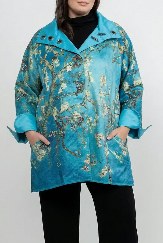 Jackets Almond Blossom Hooded Jacket