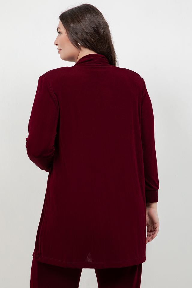 Vikki Vi Classic Shiraz Long Kimono Jacket