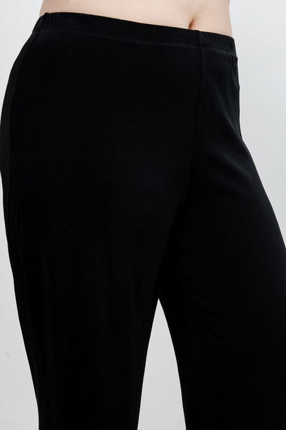 Pants Vikki Vi Classic Black Pull on Pant