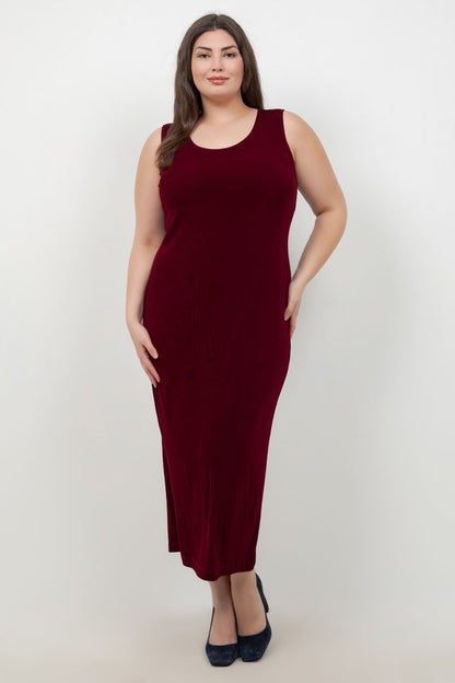 Vikki Vi Classic Shiraz Maxi Tank Dress