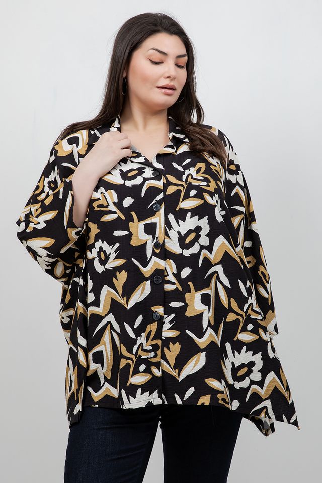 Tops Sahara Flower Big Shirt