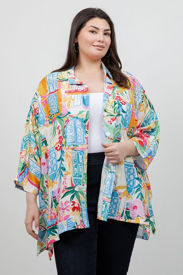 Tops Capri Big Shirt