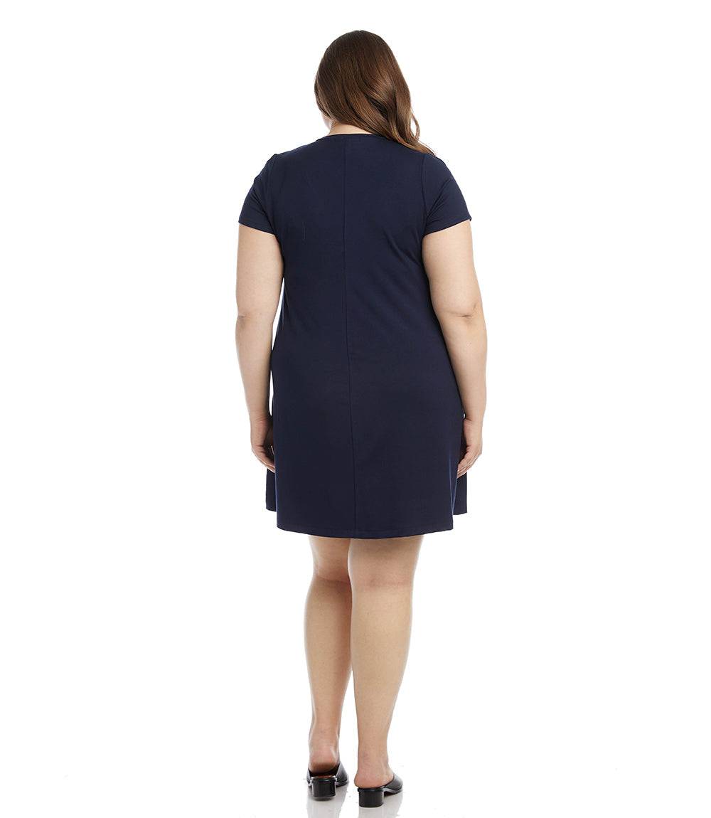 dress Plus Size Quinn V-Neck Pocket Dress