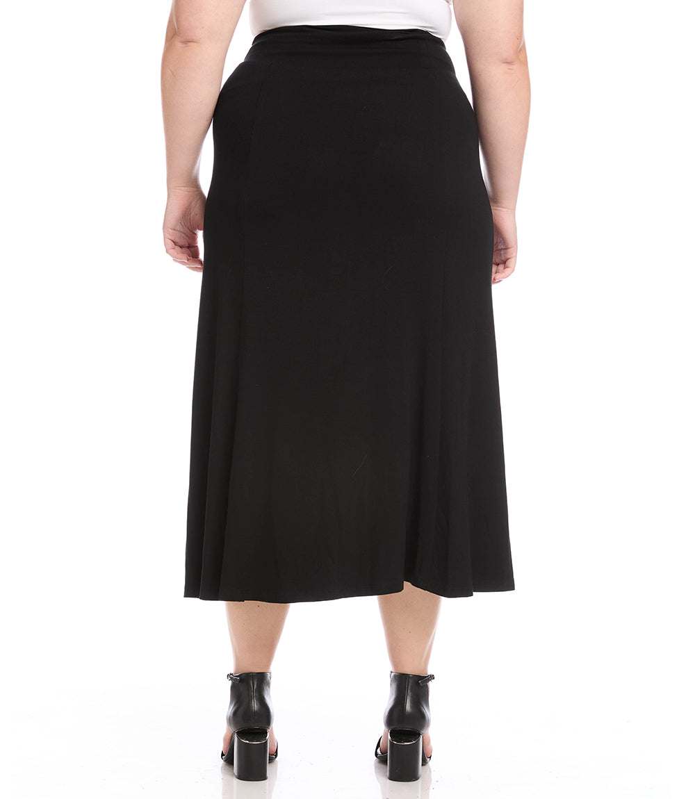 bottom Plus Size Maxi Skirt