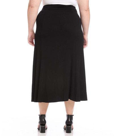 bottom Plus Size Maxi Skirt