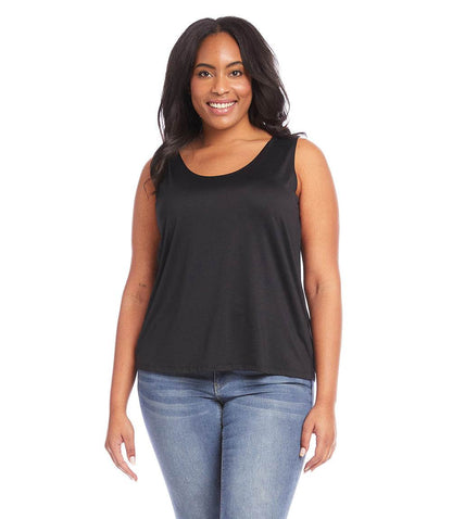 top Plus Size Scoop Tank