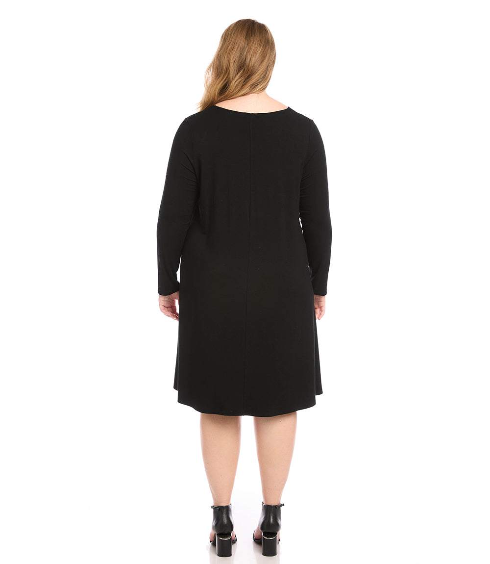 dress Plus Size Long Sleeve Maggie Dress