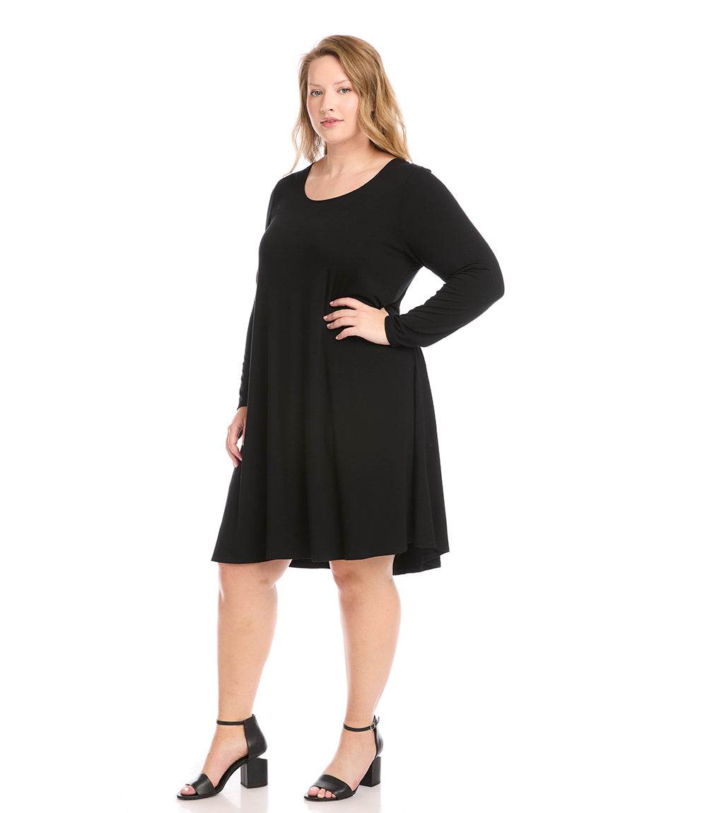 dress Plus Size Long Sleeve Maggie Dress