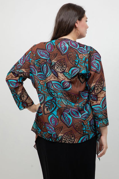Jackets Vikki Vi Brown Figgy Swing Cardigan