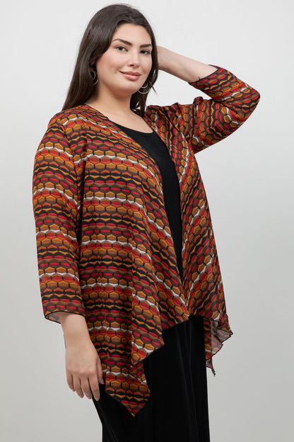Jackets Vikki Vi Spice Deco Swing Cardigan