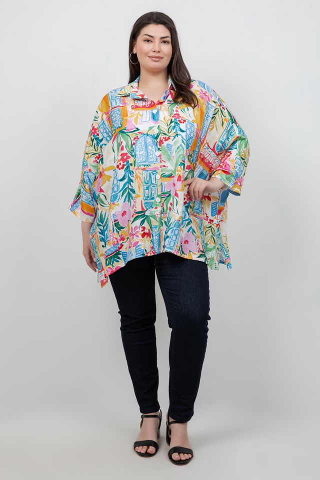 Tops Capri Big Shirt