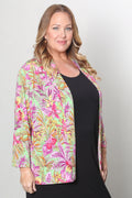 Vikki Vi Jersey Miami Floral Kimono Jacket