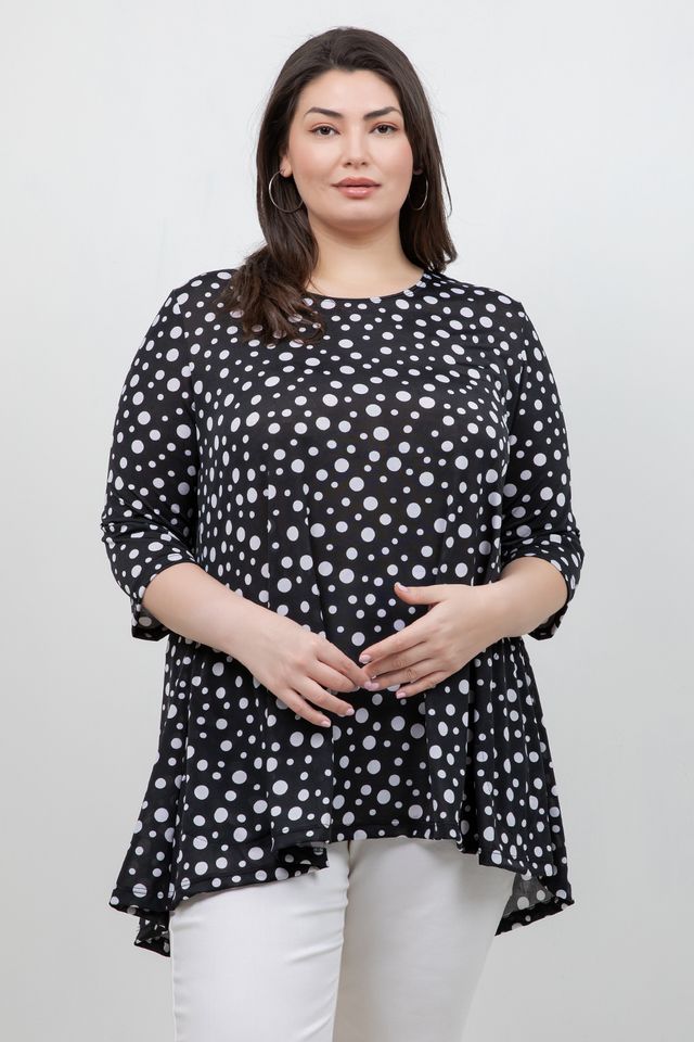 Tops Vikki Vi Jersey Night Sky Pocket Swing Tunic
