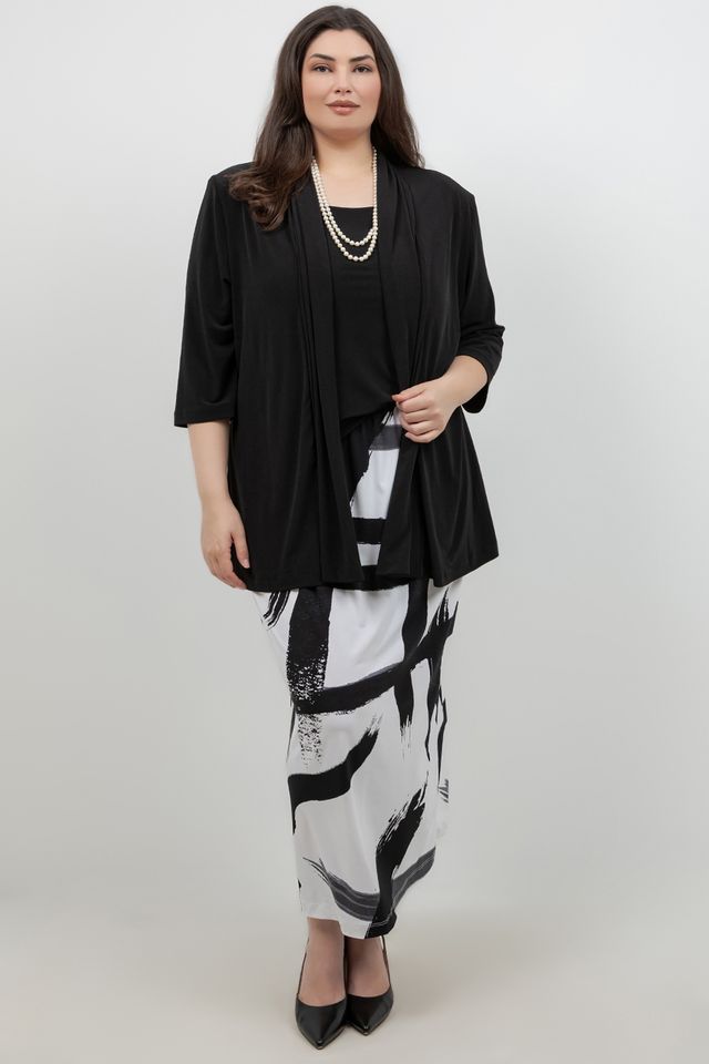 Skirts Vikki Vi Zen Straight Maxi Skirt