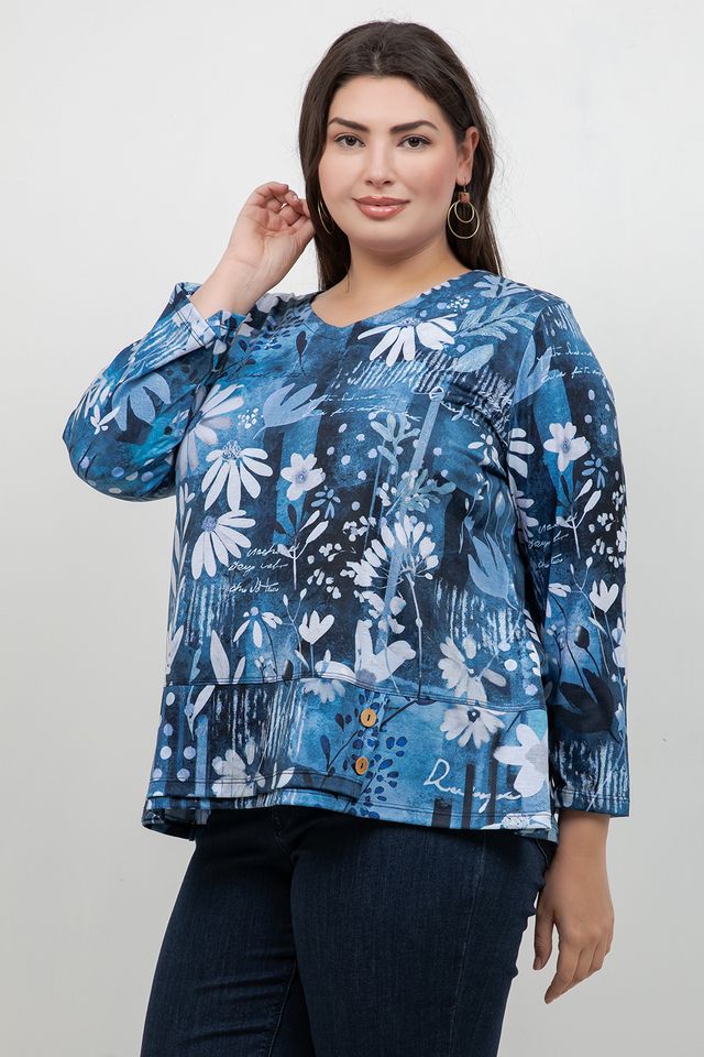 Tops Marguerite V neck Top