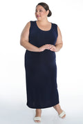 Vikki Vi Classic Navy Maxi Tank Dress