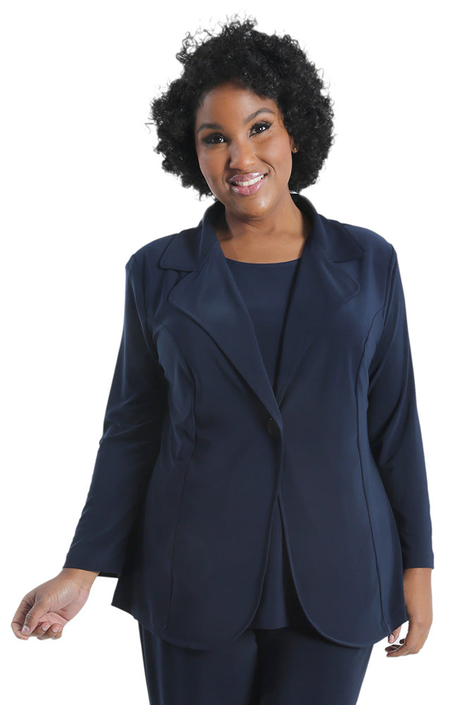 Jackets Vikki Vi Jersey Navy Blazer