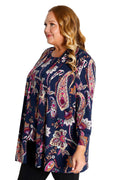 Vikki Vi Jersey Morocco Long Kimono Jacket