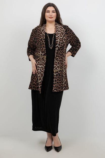 Jackets Eva Varro Animal Print Barcelona Jacket