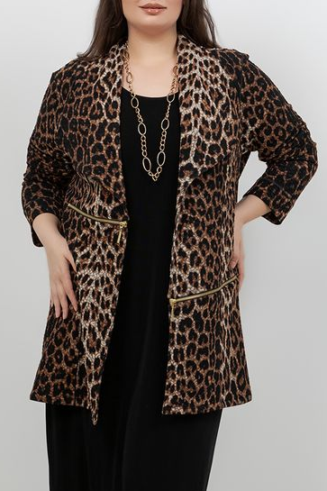 Jackets Eva Varro Animal Print Barcelona Jacket
