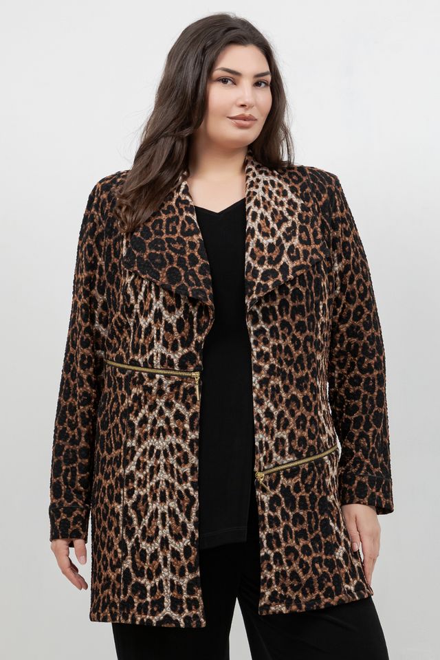 Jackets Eva Varro Animal Print Barcelona Jacket