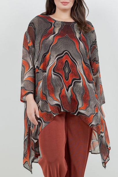 Tops Swirl Whisper Top