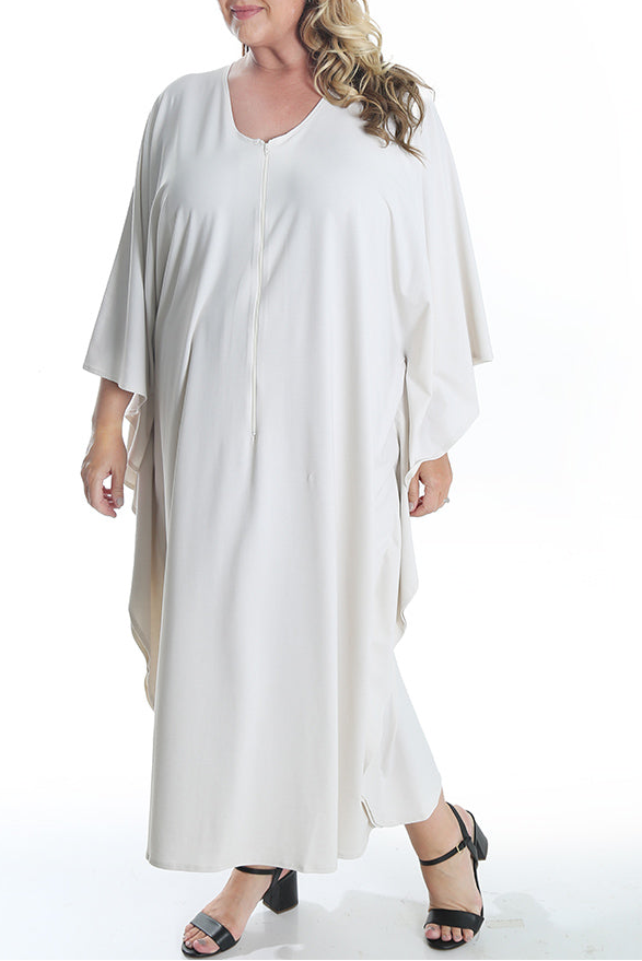 Dresses Vikki Vi Ralmtex Parchment Sleep Kaftan