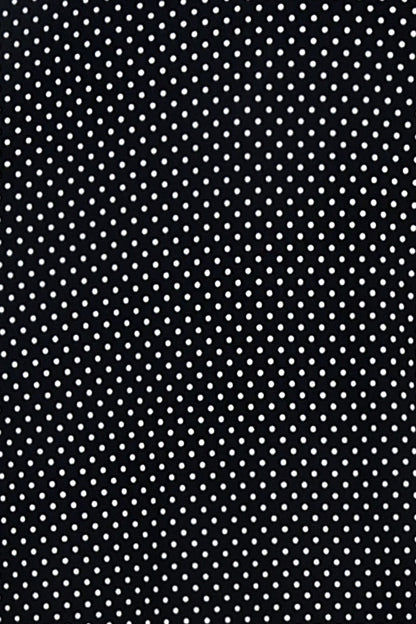 Tops Vikki Vi Jersey Black Mini Dot Short Sleeve Tunic