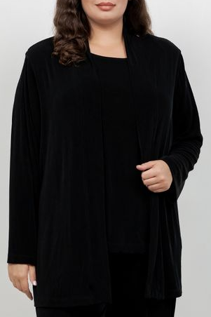 Vikki Vi Classic Black Kimono Jacket