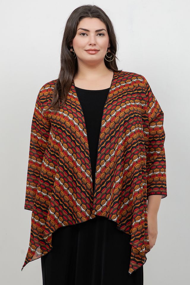 Jackets Vikki Vi Spice Deco Swing Cardigan