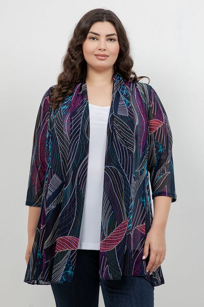 Jackets Peacock Mesh Jacket