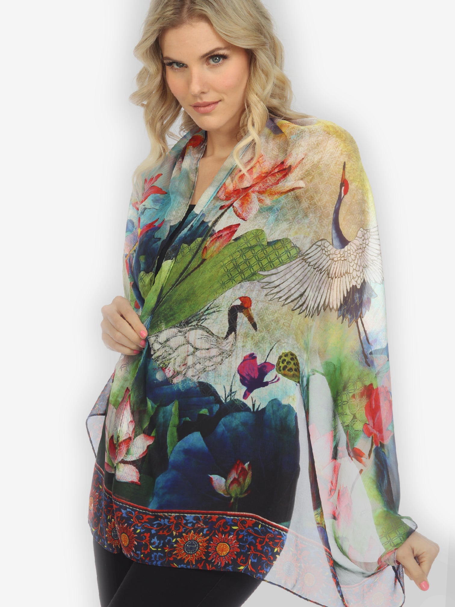 Scarf Silk Scarf WCF