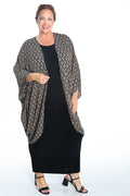 Vikki Vi Diamond Tribal Duster Length Cocoon