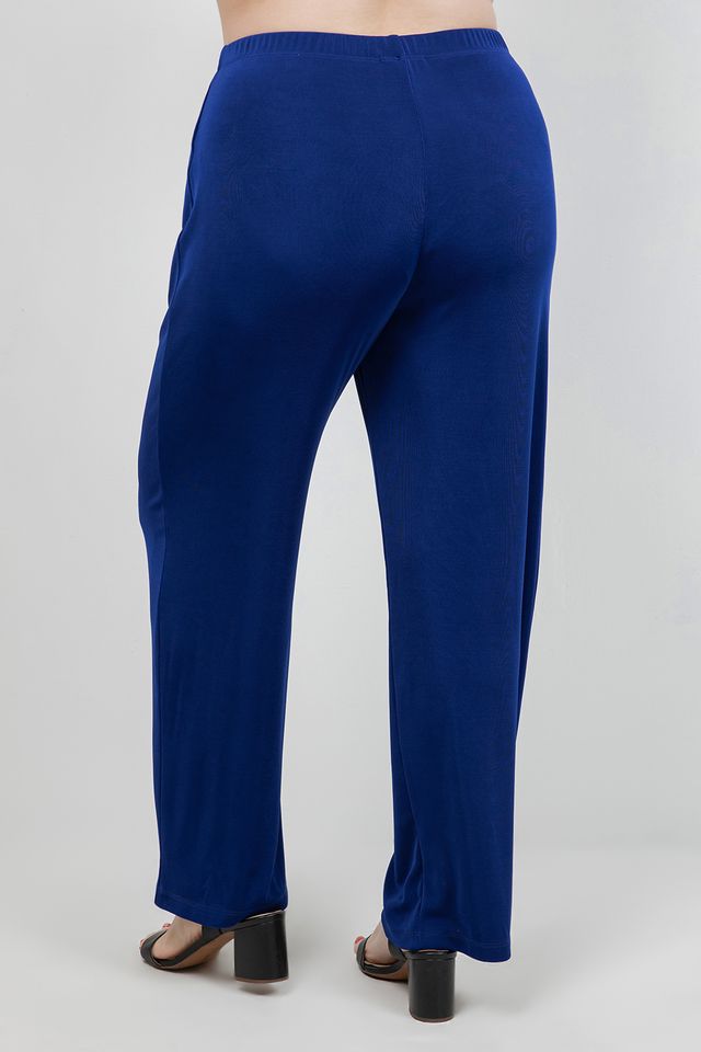 Pants Vikki Vi Classic Royal Blue Pull on Pant