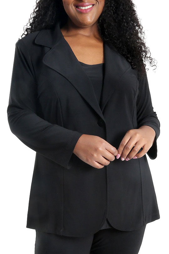 Jackets Vikki Vi Jersey Black Blazer