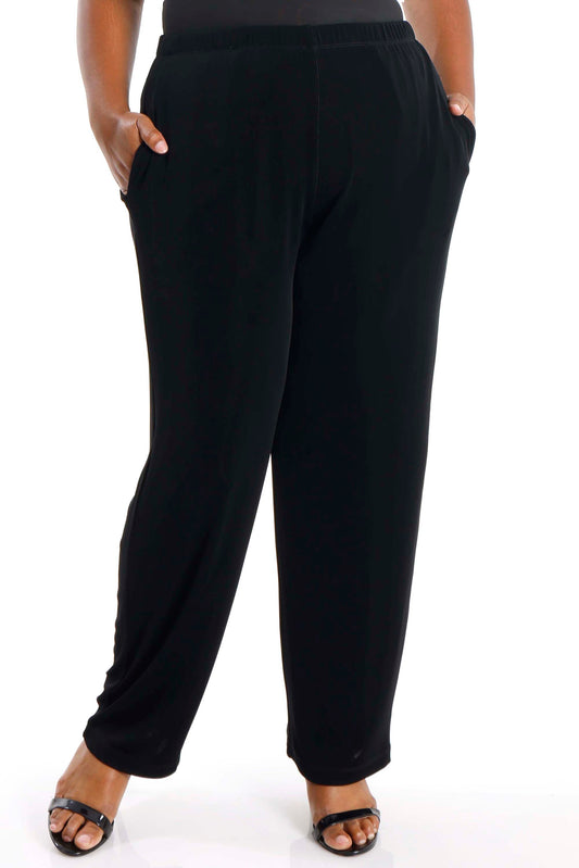 Pants Vikki Vi Classic Black Pant w/ Pockets