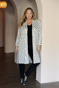 Vikki Vi Jersey Mirage Long Sleeve Kimono Duster