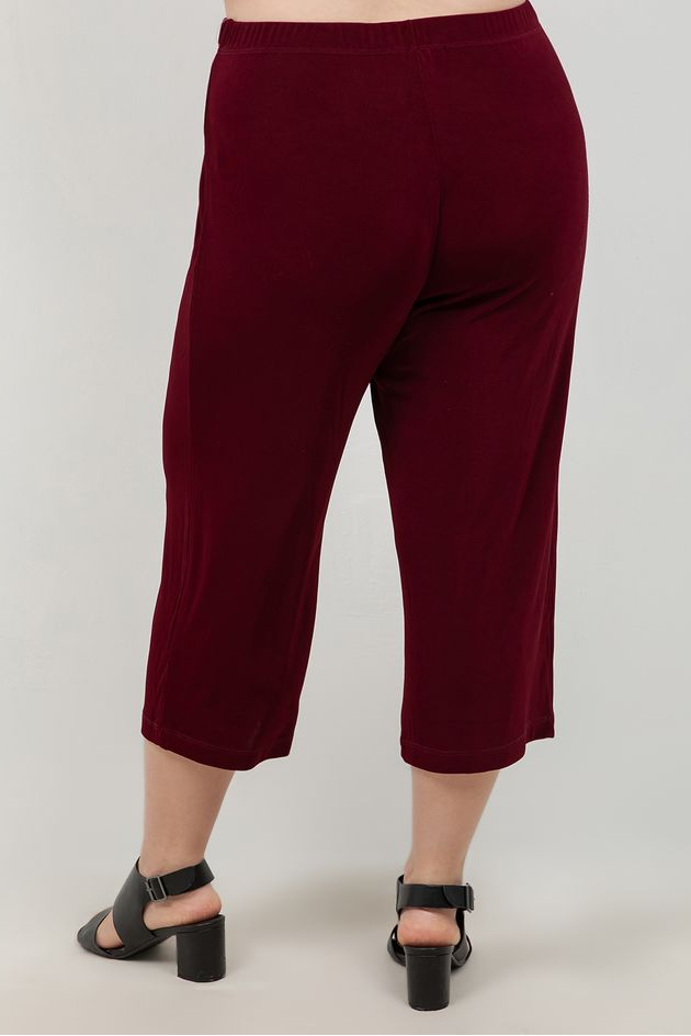 Vikki Vi Classic Shiraz Crop Pant