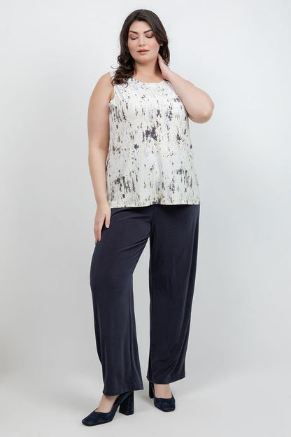 Tops Vikki Vi Jersey Butter Haze Tank