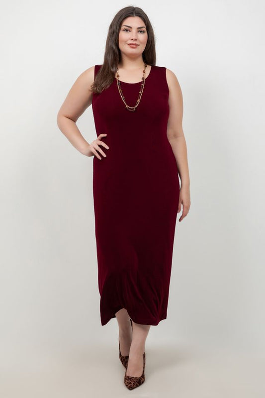Vikki Vi Classic Shiraz Maxi Tank Dress