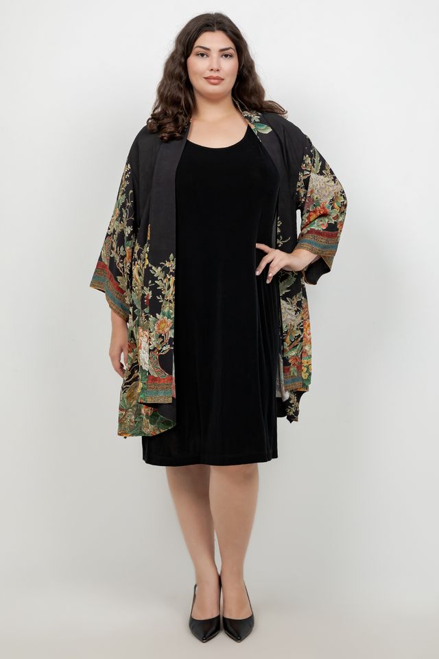 Vikki Vi Classic Black Short Shell Dress