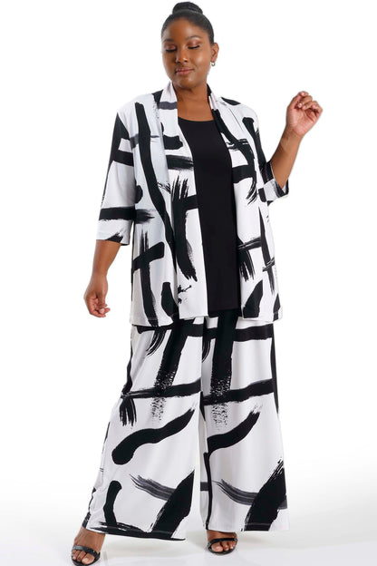 Pants Vikki Vi Jersey Zen Wide Leg Pant