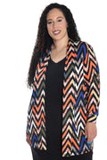 Vikki Vi Jersey Ziggy Long Kimono Jacket