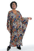 Vikki Vi Jersey Ziggy Zip Front Caftan